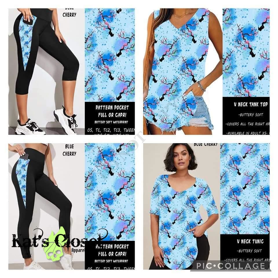 BLUE DENIM LEGGING/CAPRI - PREORDER CLOSING 1/26 ETA APRIL – Kat's Closet  Apparel & Beauty