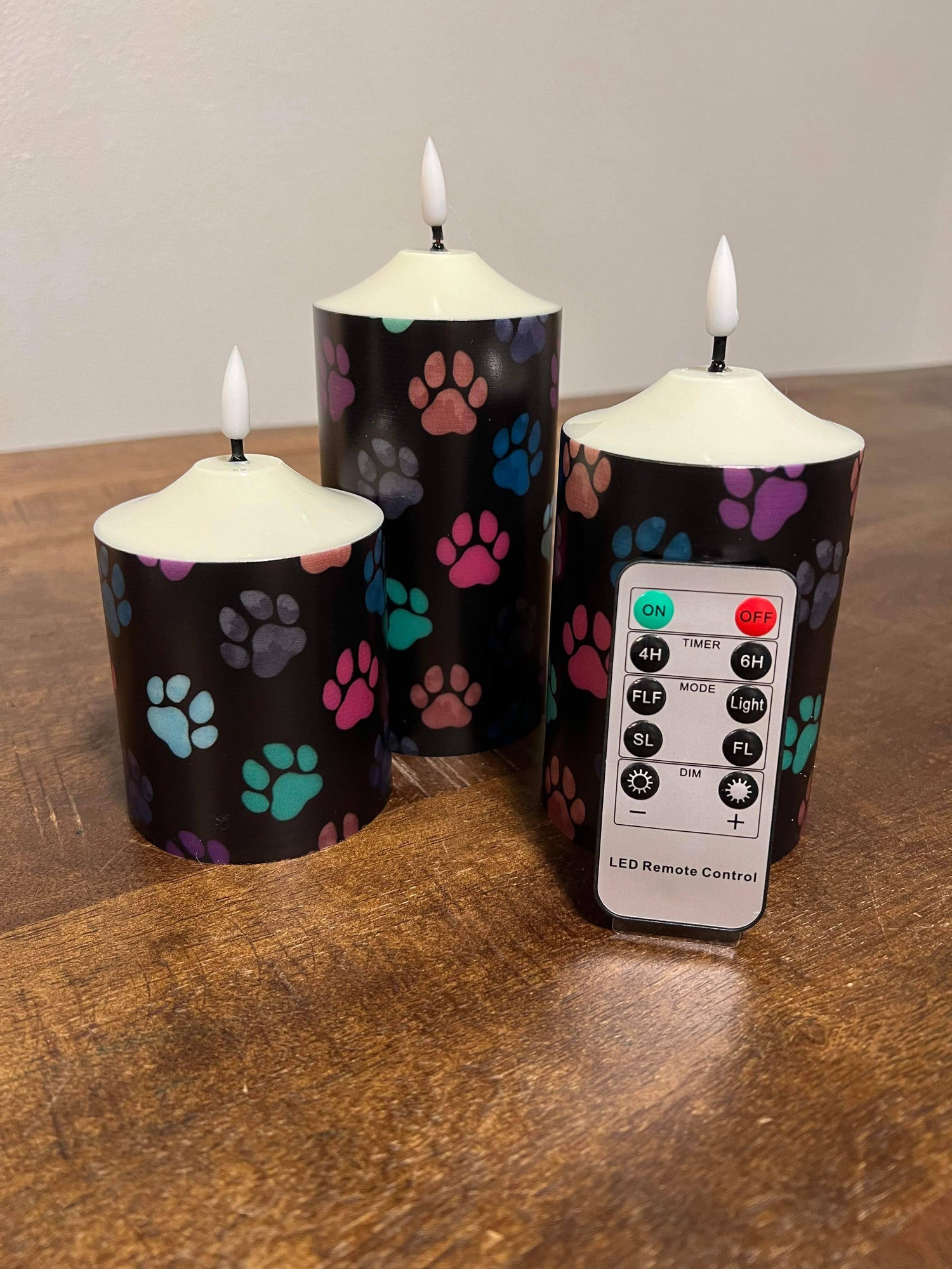 Battery Operated Candles - 3PC Set