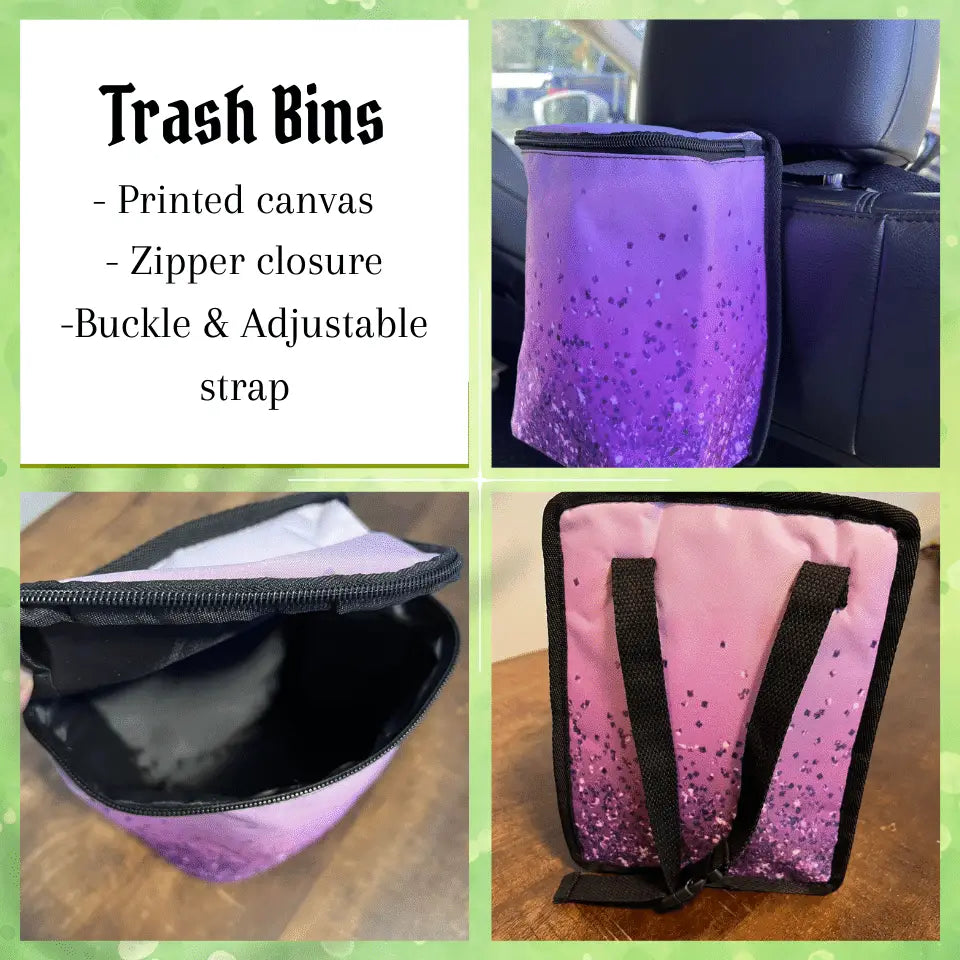 Custom Vehicle Trash Bins