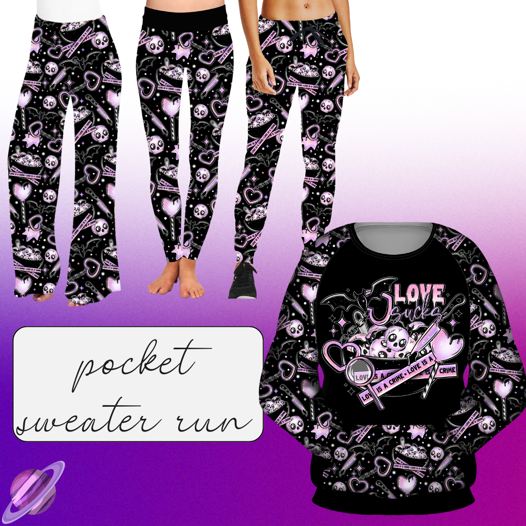 Kangaroo Pocket Sweatshirts & Coordinating Bottoms