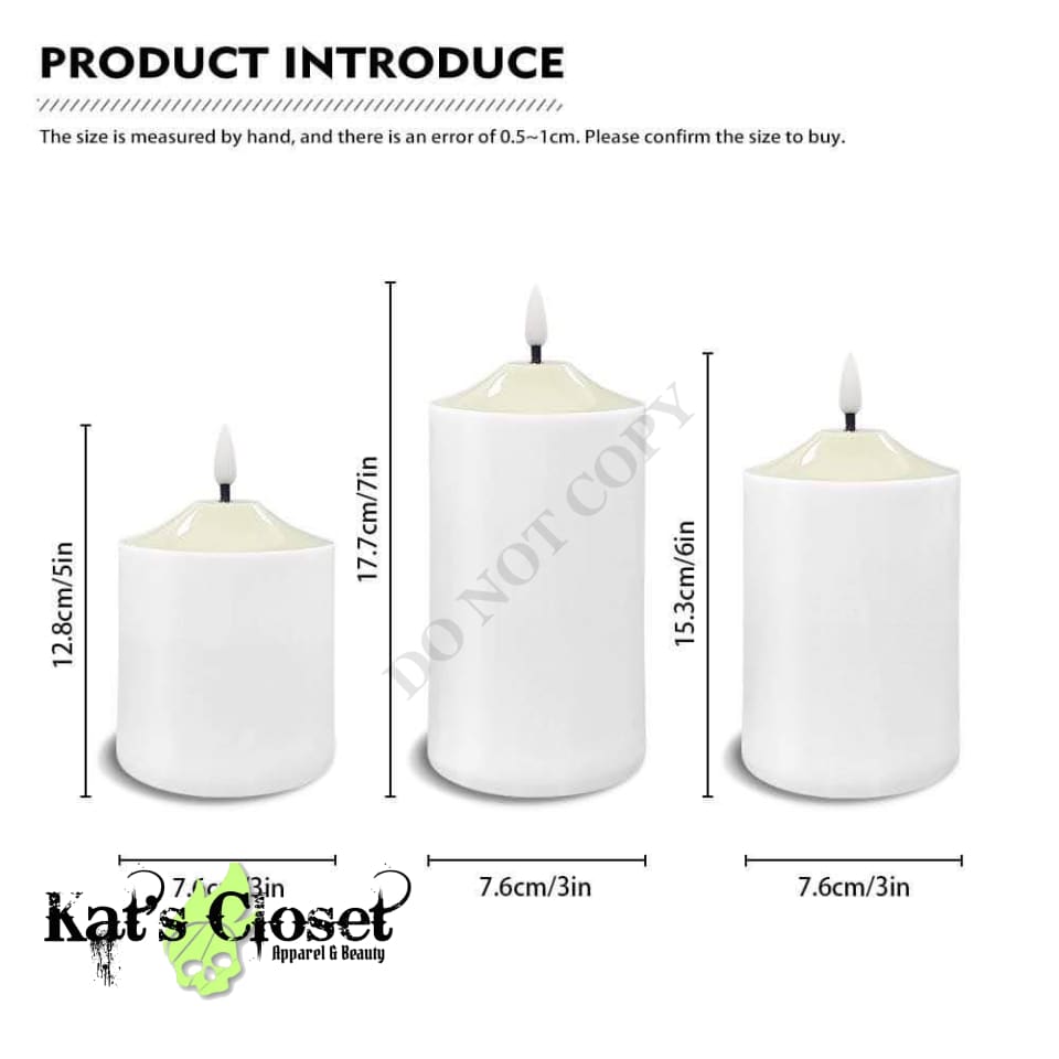 Animated Kitties 3-Piece Battery Operated Candle Set - Preorder ETA: Mid-Dec Sets