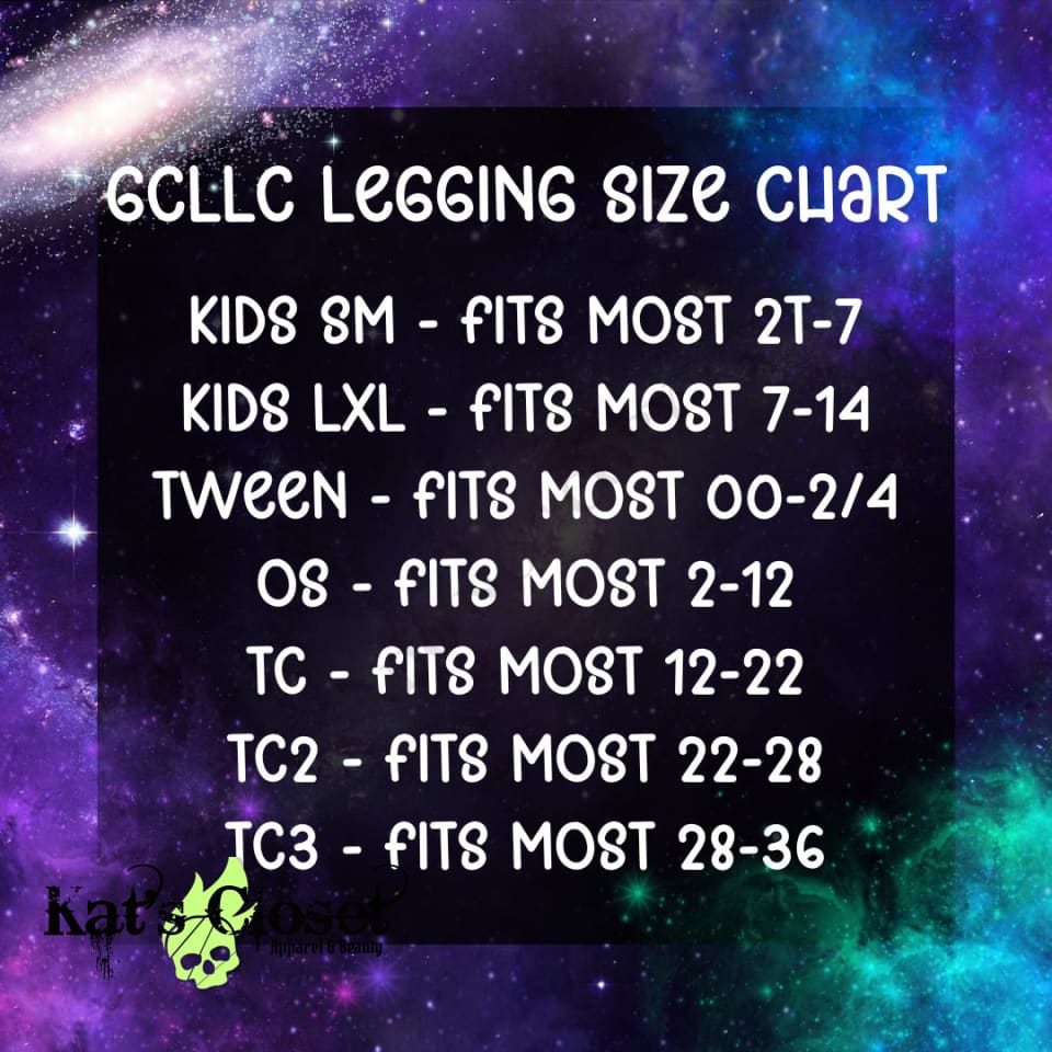 BAT SHIT CRAZY LEGGING/CAPRI - PREORDER CLOSING 10/24 LEGGINGS & CAPRIS