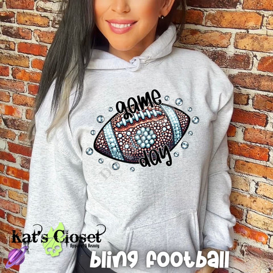 BLING FOOTBALL HOODIE Hoodie