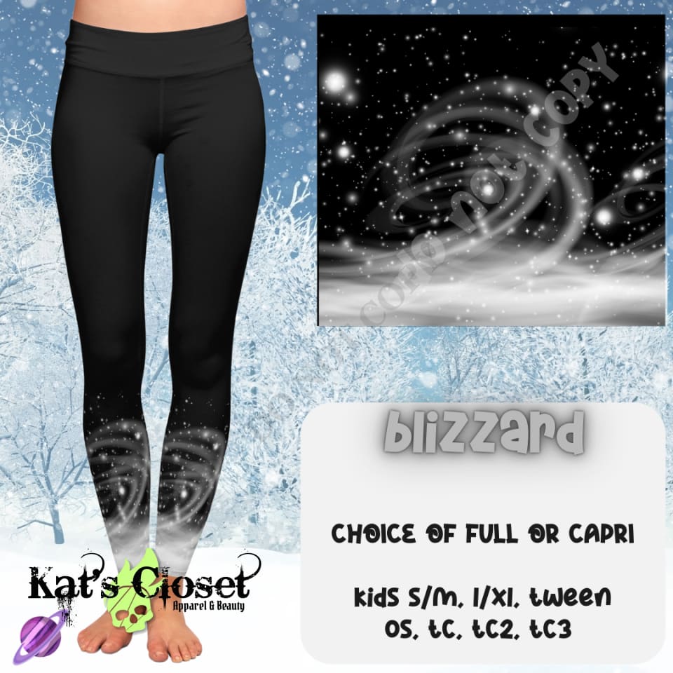 BLIZZARD LEGGING/CAPRI PREORDER CLOSING 10/10 LEGGINGS & CAPRIS