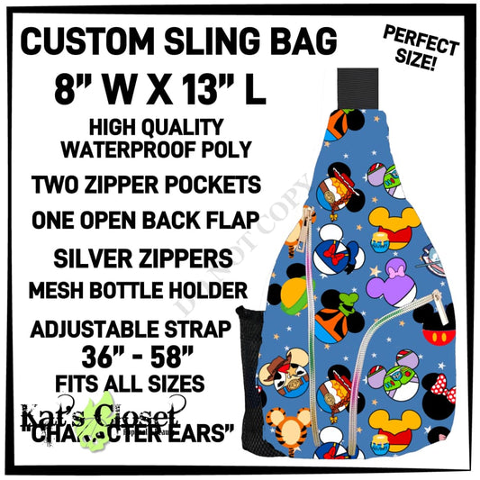 Character Ears Sling Bag - Preorder ETA: Late Dec TOTES & BAGS