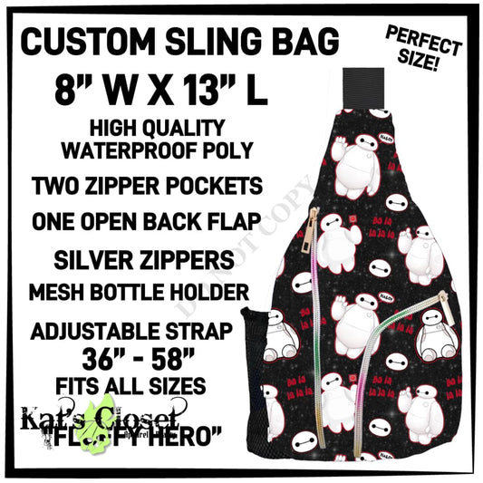 Fluffy Hero Sling Bag - Preorder ETA: Late Dec TOTES & BAGS