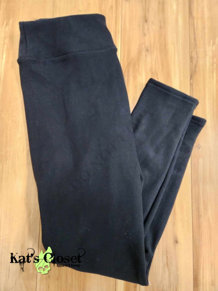 CABIN WILDLIFE - BUTTER FLEECE LINED LEGGINGS Leggings