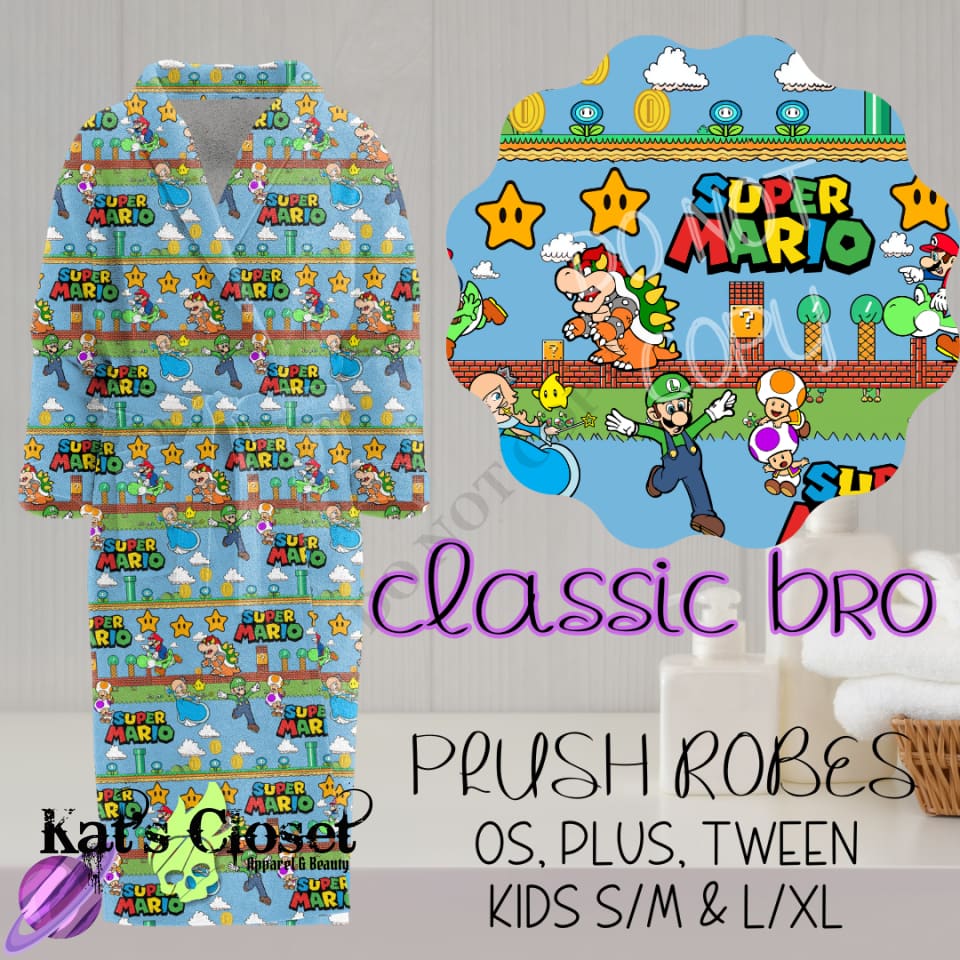 CLASSIC BRO - HOUSE ROBES ROUND 3 - PREORDER CLOSING 11/8