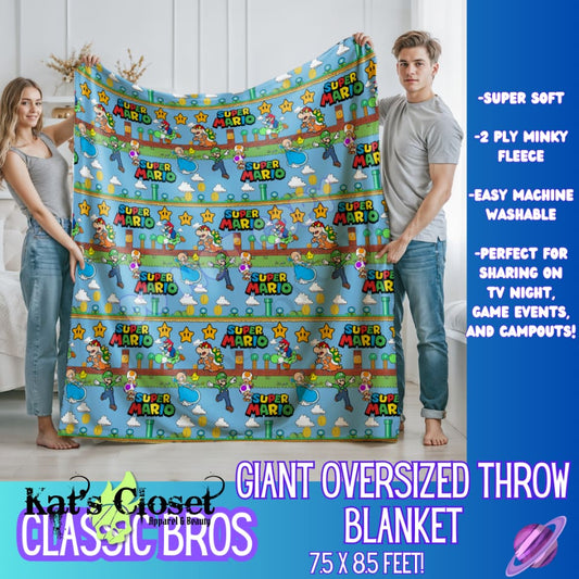 CLASSIC BROS - GIANT SHAREABLE THROW BLANKETS ROUND 9 - PREORDER CLOSING 11/6 Blanket