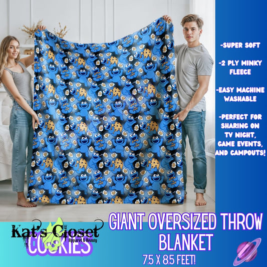 COOKIES - GIANT SHAREABLE THROW BLANKETS ROUND 9 - PREORDER CLOSING 11/6 Blanket