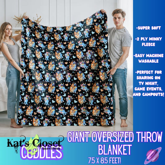 CUDDLES - GIANT SHAREABLE THROW BLANKETS ROUND 9 - PREORDER CLOSING 11/6 Blanket