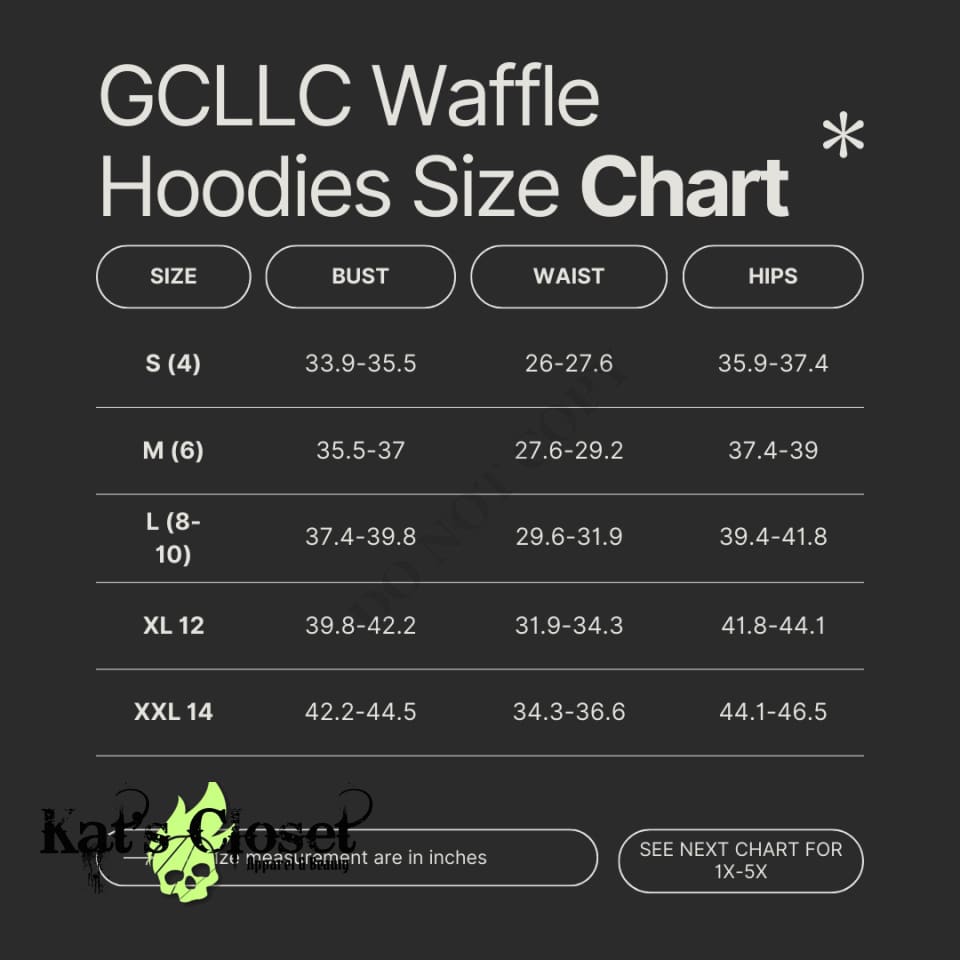 DRINK YOUR COFFEE - CUSTOM WAFFLE HOODIES PREORDER CLOSING 11/19 HOODIE