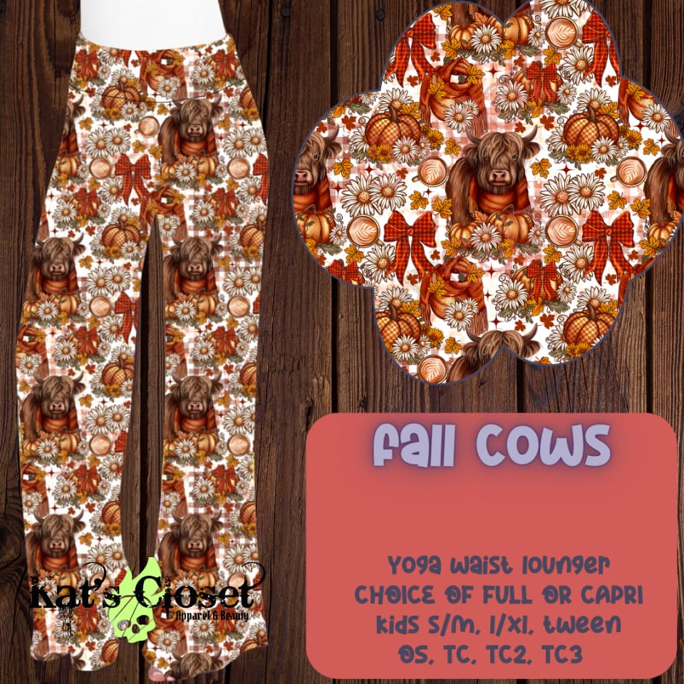 FALL COWS LOUNGER PREORDER CLOSING 10/6 Lounge Pants