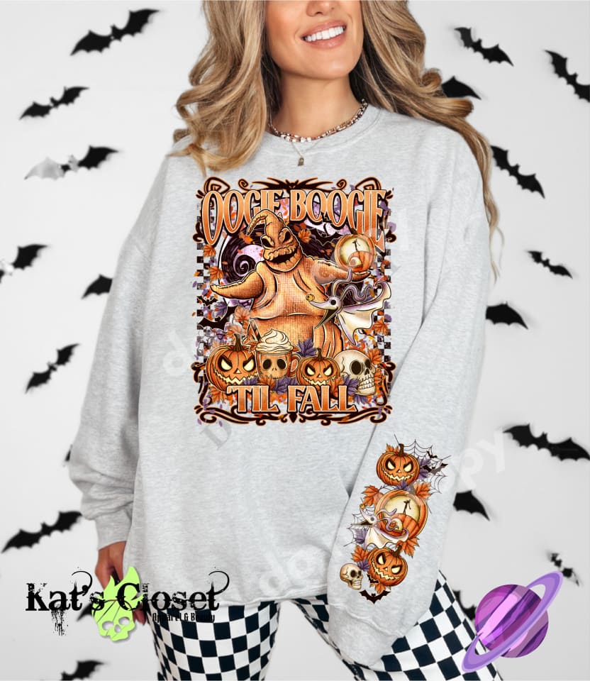 FALL OOG CREWNECK SWEATSHIRT W/ SLEEVE PRINT