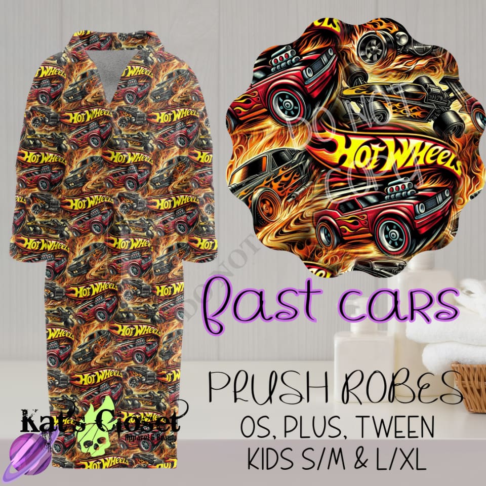 FAST CARS - HOUSE ROBES ROUND 3 - PREORDER CLOSING 11/8