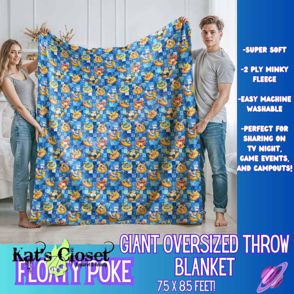 FLOATY POKE - GIANT SHAREABLE THROW BLANKETS ROUND 9 - PREORDER CLOSING 11/6 Blanket