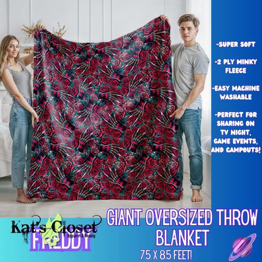 FREDDY - GIANT SHAREABLE THROW BLANKETS ROUND 9 - PREORDER CLOSING 11/6 Blanket