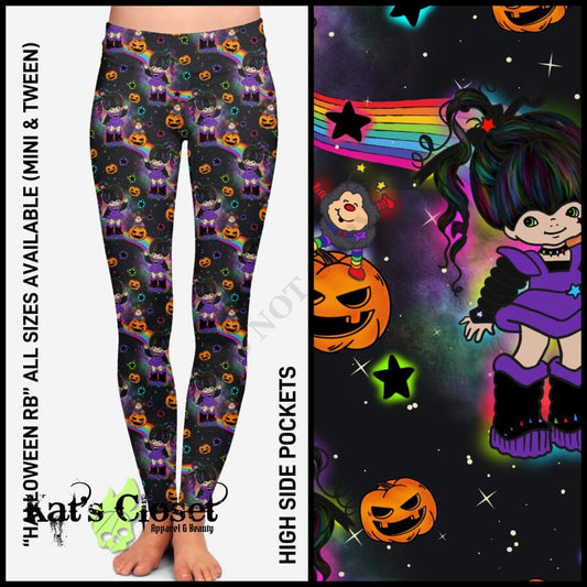 Halloween RB Leggings with High Side Pockets - Preorder Closed ETA: Mid-Sept LEGGINGS & CAPRIS