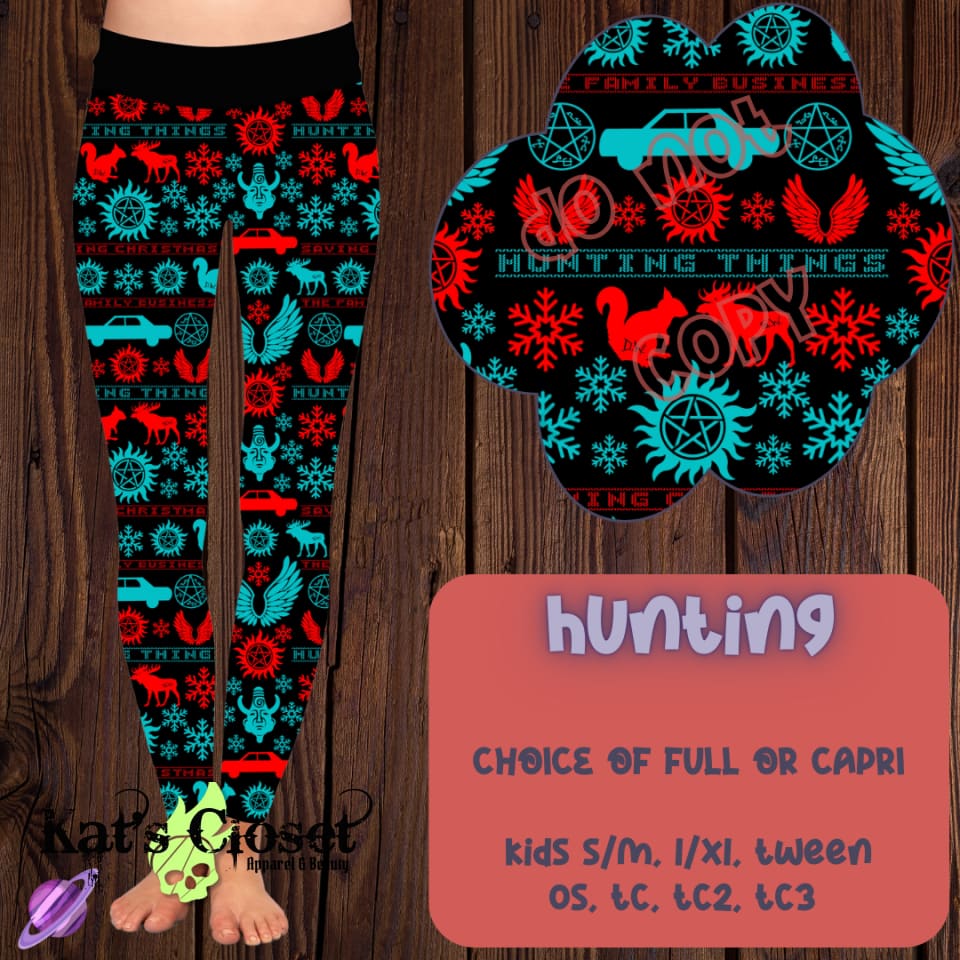 HUNTING LEGGING/CAPRI PREORDER CLOSING 10/6 LEGGINGS & CAPRIS