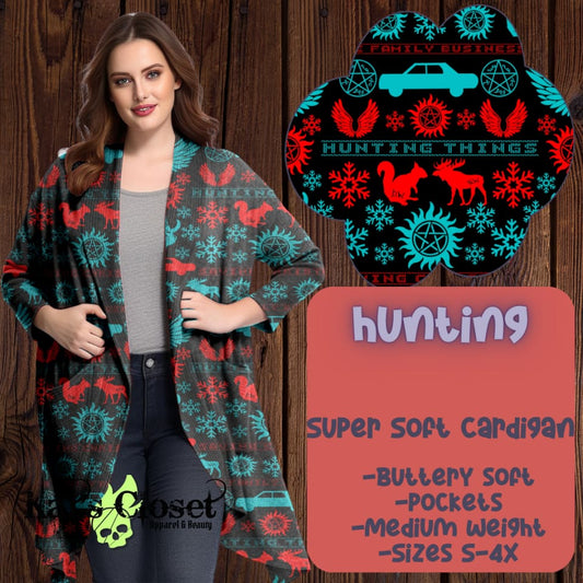 HUNTING SOFT CARDIGAN PREORDER CLOSING 10/6 Cardigan/Kimono