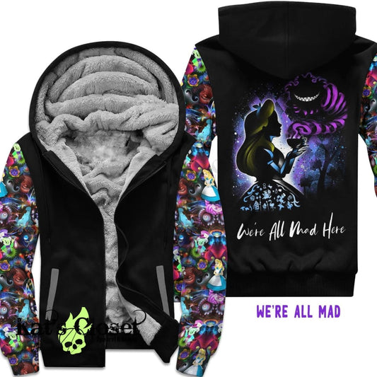 WE’RE ALL MAD FLEECE JACKET Jacket