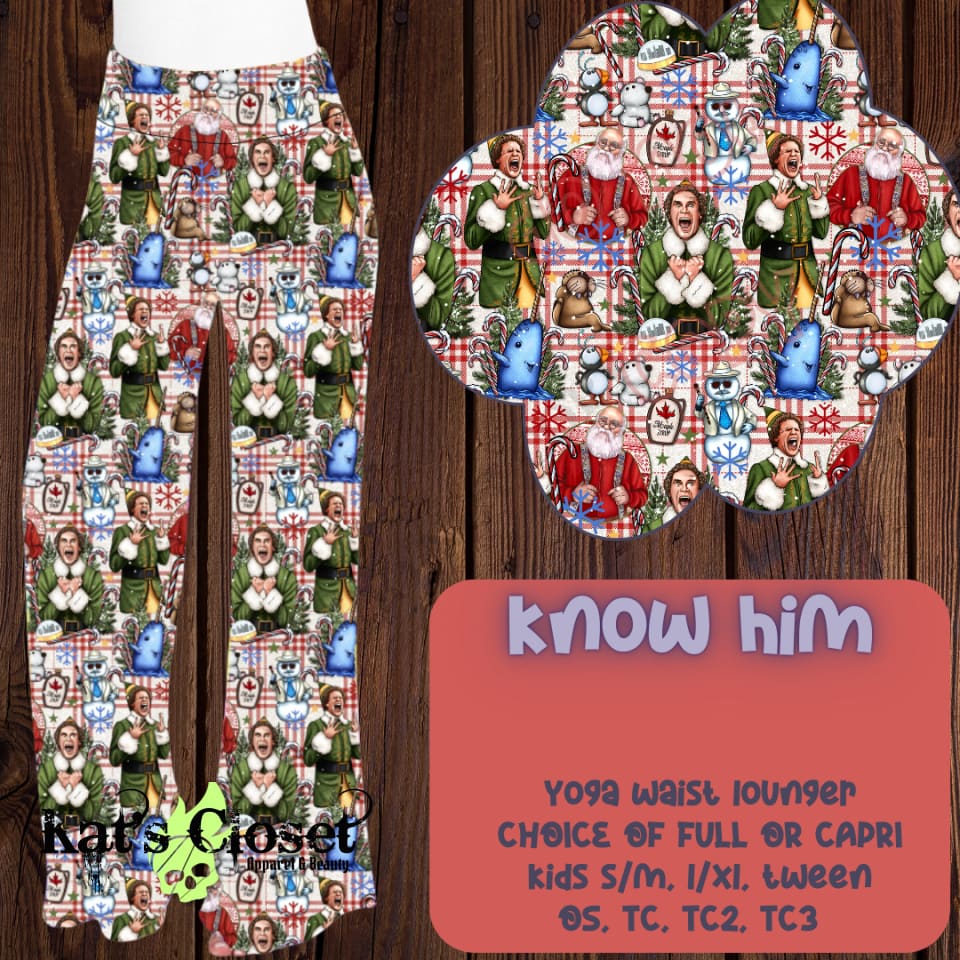 KNOW HIM LOUNGER PREORDER CLOSING 10/6 Lounge Pants