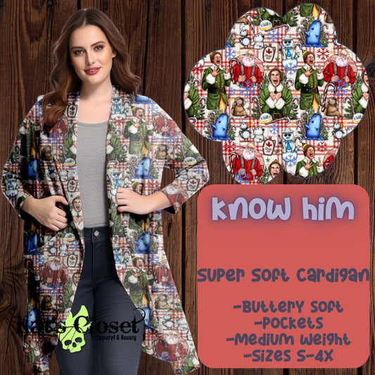 KNOW HIM SOFT CARDIGAN PREORDER CLOSING 10/6 Cardigan/Kimono