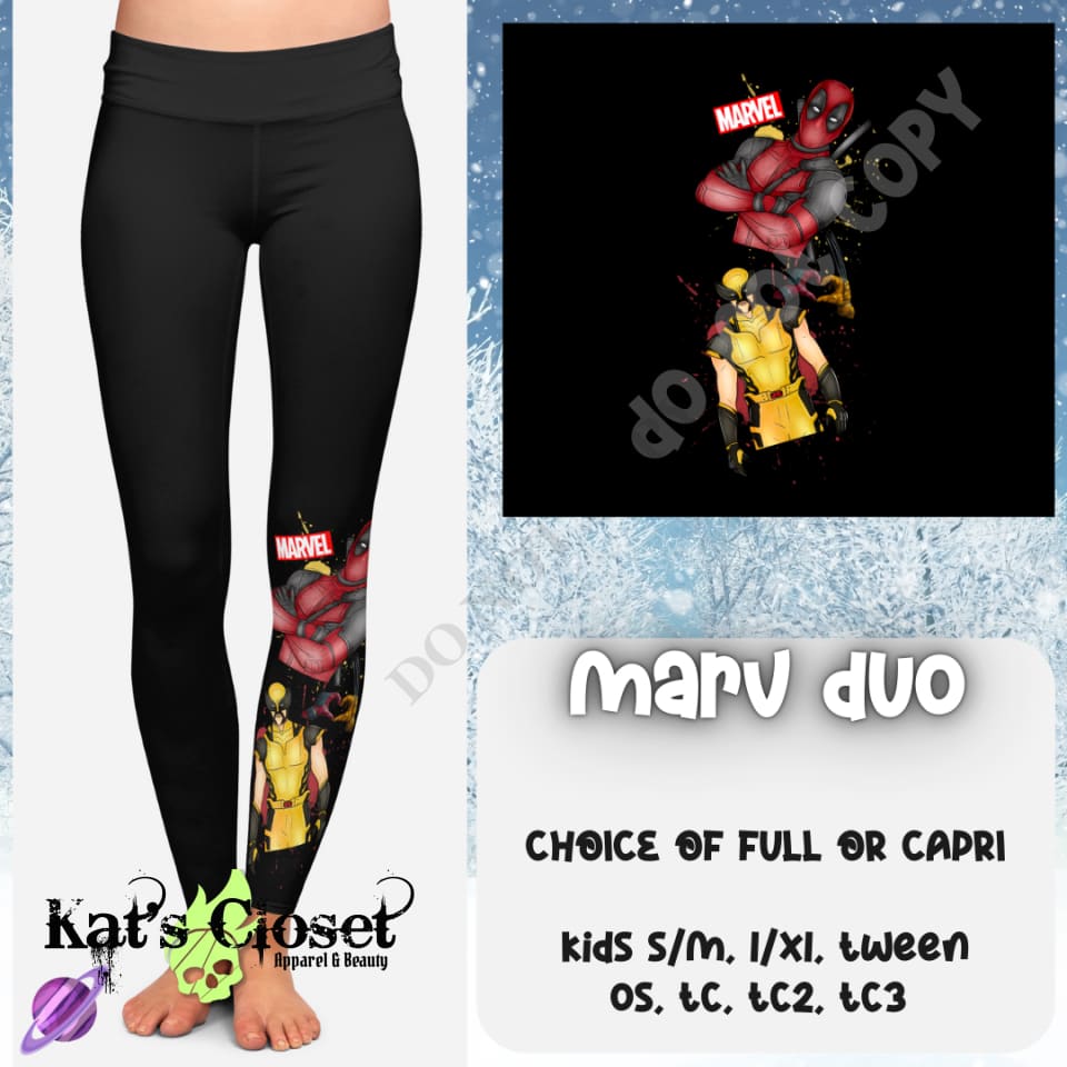 MARV DUO LEGGING/CAPRI - PREORDER CLOSING 10/24 LEGGINGS & CAPRIS