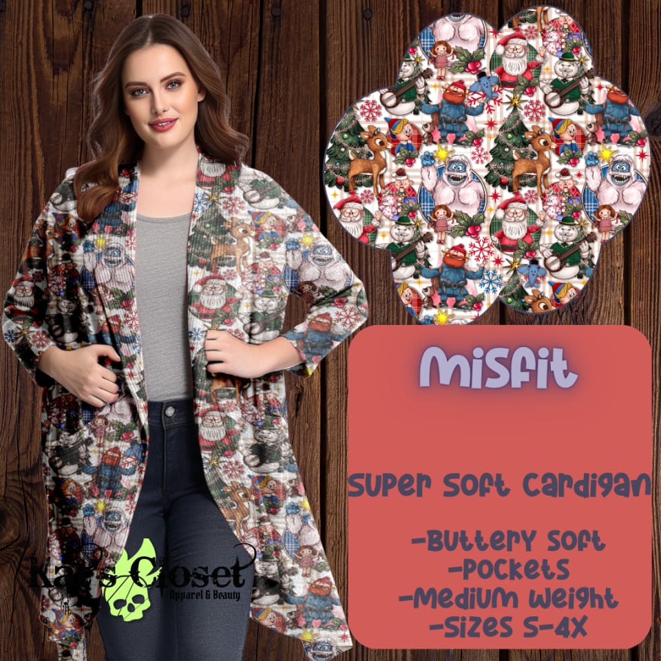 MISFIT SOFT CARDIGAN PREORDER CLOSING 10/6 Cardigan/Kimono