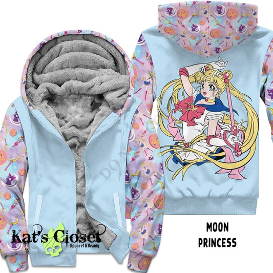 MOON PRINCESS FLEECE JACKET