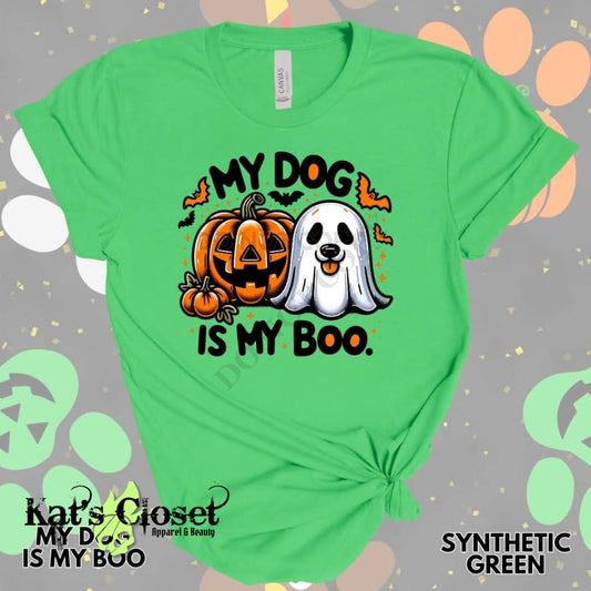 My Dog Is Boo Graphic Tee Long Sleeve or Sweatshirt T-Shirt