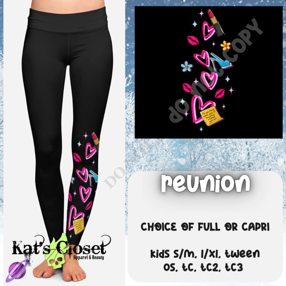 REUNION LEGGING/CAPRI - PREORDER CLOSING 10/24 LEGGINGS & CAPRIS