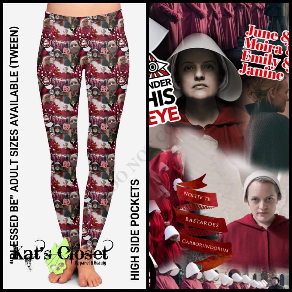 RTS - Blessed Be Leggings with Pockets LEGGINGS & CAPRIS