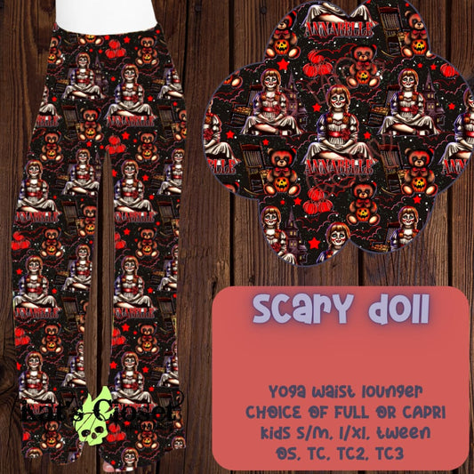 SCARY DOLL LOUNGER PREORDER CLOSING 10/6 Lounge Pants