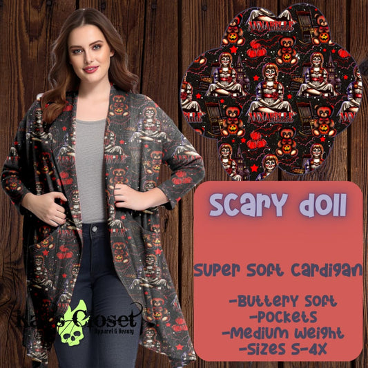 SCARY DOLL SOFT CARDIGAN PREORDER CLOSING 10/6 Cardigan/Kimono