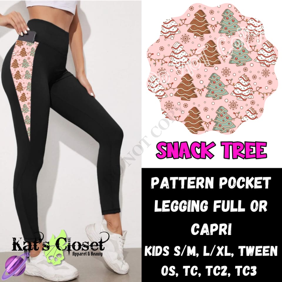 SNACK TREE LEGGING/CAPRI PREORDER CLOSING 10/8 LEGGINGS & CAPRIS