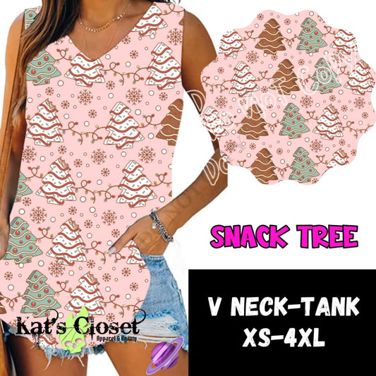 SNACK TREE -PPO12 - V-NECK TANK PREORDER CLOSING 10/8 Tank Top