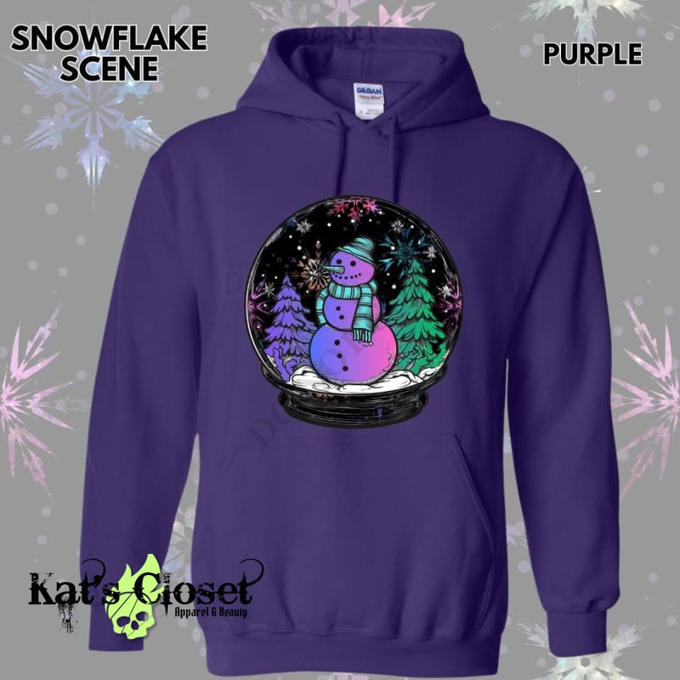 Snowflake Scene Hoodie