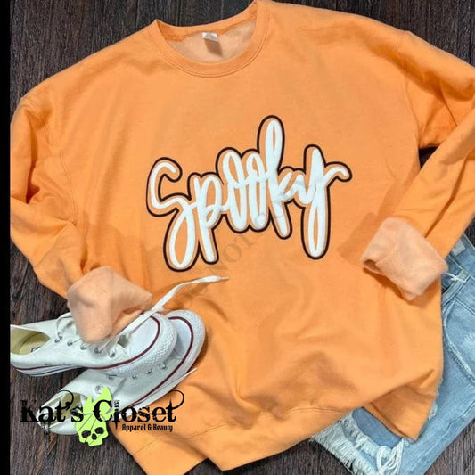 Spooky Puff Crew Neck Fleece - ON SALE MWTCrewNeck