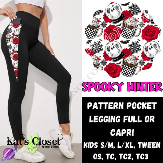 SPOOKY WINTER LEGGING/CAPRI PREORDER CLOSING 10/8 LEGGINGS & CAPRIS