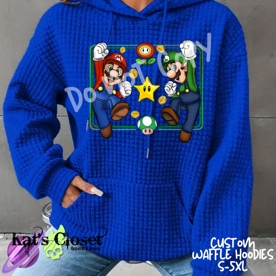 STAR BROS - CUSTOM WAFFLE HOODIES PREORDER CLOSING 11/19