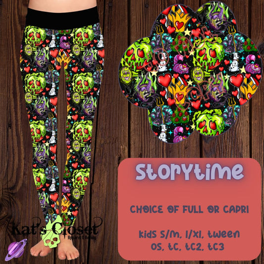 STORYTIME LEGGING/CAPRI PREORDER CLOSING 10/6 LEGGINGS & CAPRIS