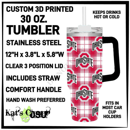 OSU 30 oz Tumbler - Preorder ETA: Mid-Dec TUMBLERS