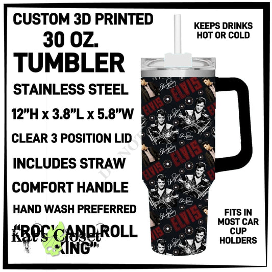 Rock and Roll King 30 oz Tumbler - Preorder ETA: Mid-Dec TUMBLERS