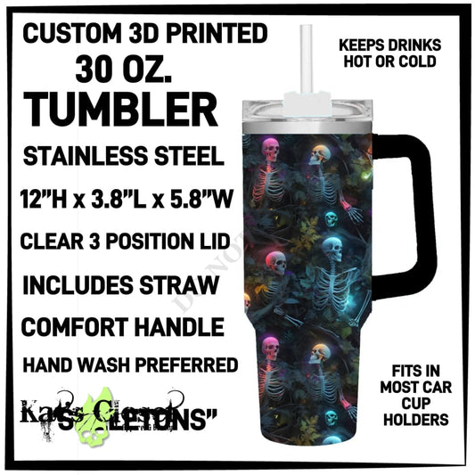 Skeletons 30 oz Tumbler - Preorder ETA: Mid-Dec TUMBLERS