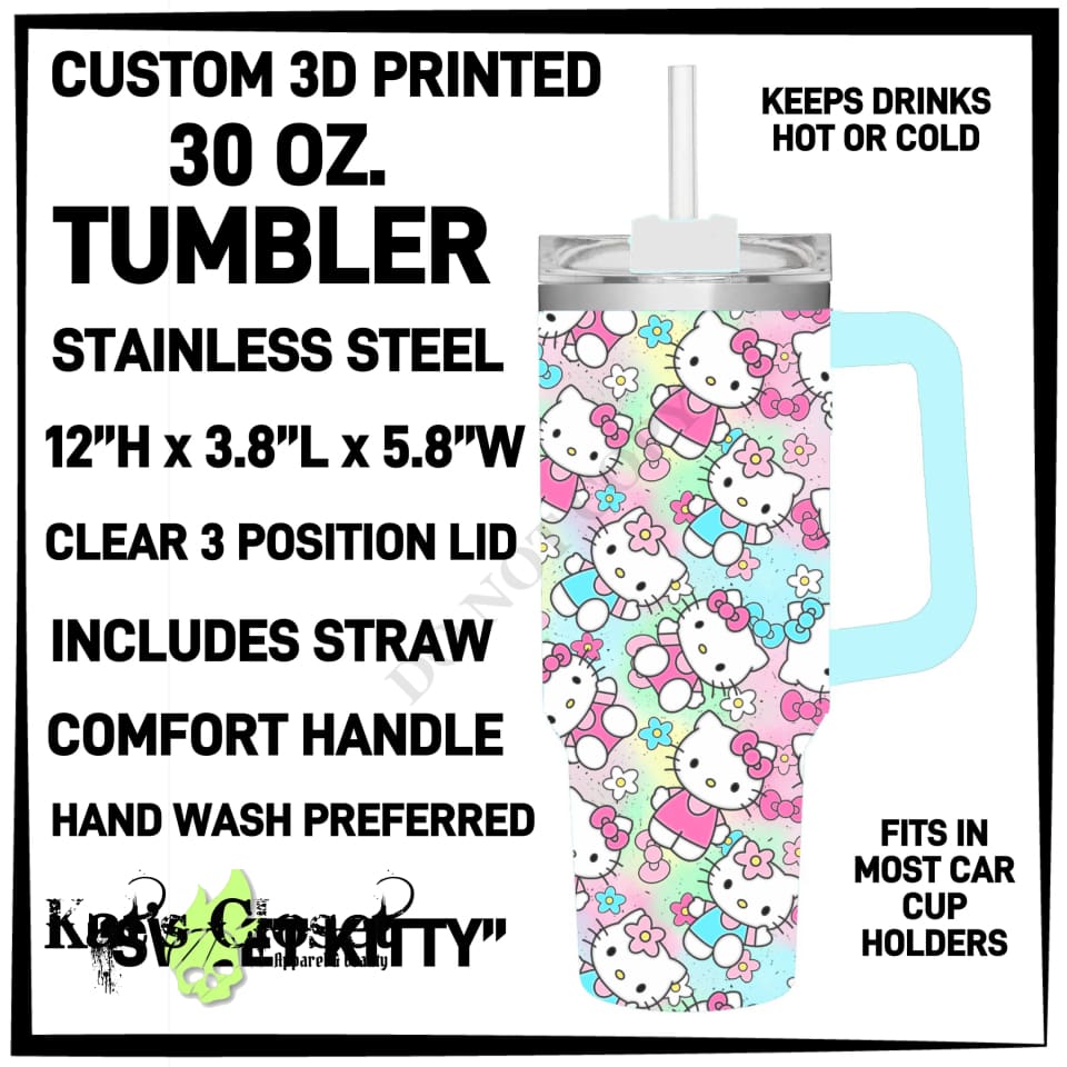 Sweet Kitty 30 oz Tumbler - Preorder ETA: Mid-Dec TUMBLERS