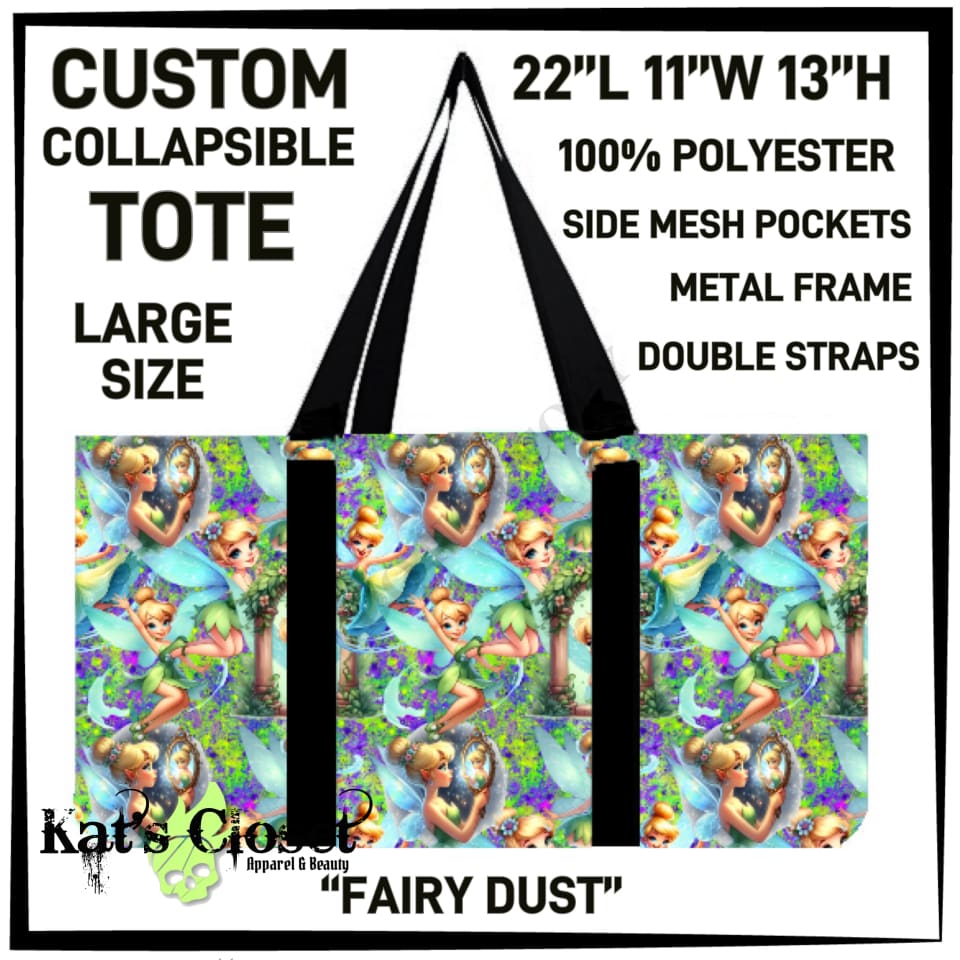 Fairy Dust Collapsible Tote - Preorder ETA: Late Dec COLLAPSIBLE TOTES