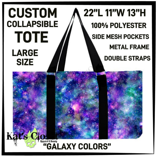 Galaxy Colors Collapsible Tote - Preorder ETA: Late Dec COLLAPSIBLE TOTES