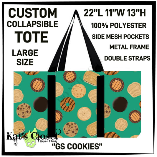 GS Cookies Collapsible Tote - Preorder ETA: Late Dec COLLAPSIBLE TOTES