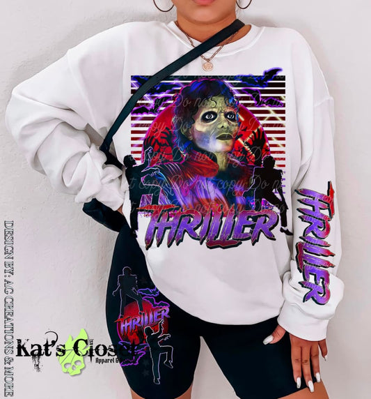 THRILL DANCE FRONT & SLEEVE DESIGN SWEATSHIRT Sweatshirt